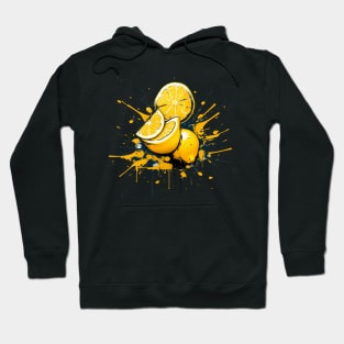 Juicy Lemon Fruit Summer Hoodie